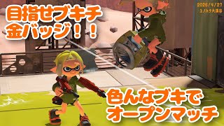 【スプラ３】夢のブキを探す君の名を 誰もが心に刻むまで