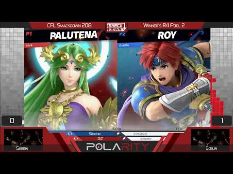 CFL Smackdown 208 Ultimate - Seibrik (Palutena) vs Goblin (Roy) - Winners R4 Pool 2