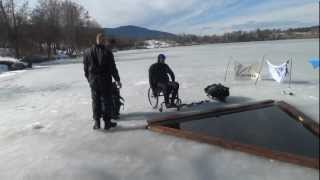 preview picture of video '20120225_Kocevje_Under Ice Scuba Diving IAHD'