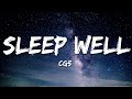 CG5 SLEEP WELL Lyrics