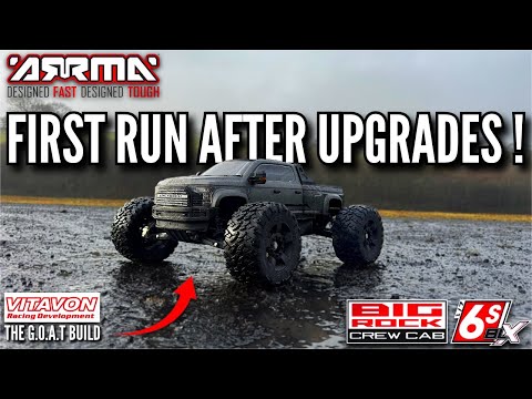 Arrma Big Rock 6s Test Run AFTER Full Vitavon Upgrades | Was It Worth It?