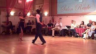 Angeles Chanaha and Cristian Correa at Salon Reale - Chacarera - World Premier Tango Performance