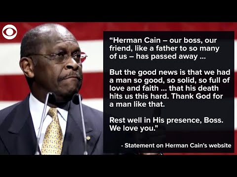 WEB EXTRA: Herman Cain Dies At 74 After Coronavirus Battle