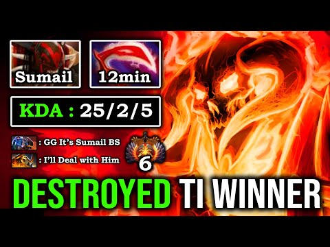 EVEN 10K SUMAIL SEEKER CAN'T HANDLE THIS DAMAGE 12min Deso Clinkz Crazy 1Kill Per Min IMBA DotA 2