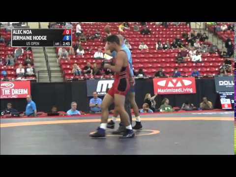 59 kg R2 - Alec Noa (USOTS) vs Jermaine Hodge (Army WCAP)