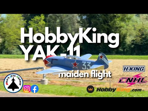 [NEW RELEASE] H-King YAK-11 Steadfast Single-Seat 6S Racer 1450mm (PNF) - Maiden Flight [4K 60fps]