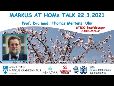 STIKO Empfehlungen zur SARS-CoV-2 Impfung - Prof. Mertens (Ulm)