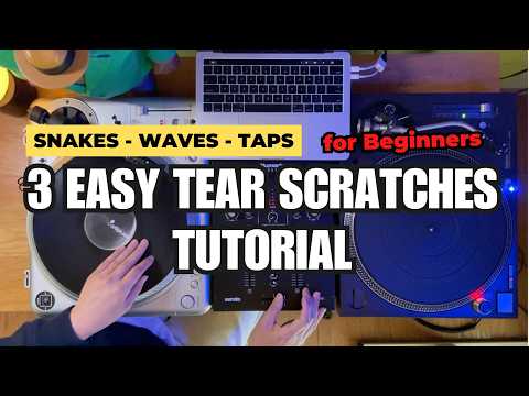 3 Easy Tear Scratch Tricks Snake, Waves, Taps for Beginners – Start Scratching Today!