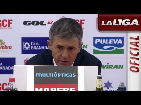 Rueda de Prensa de Lucas Alcaraz tras el Granada CF (0-1) RCD Espanyol - HD