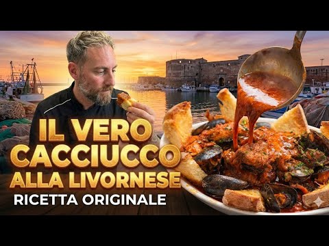 Il vero cacciucco alla Livornese-SUPER ricetta della cucina toscana!🤤🎣 