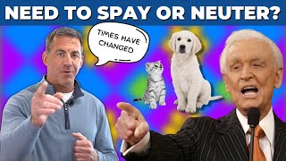 Spaying and Neutering Pets: Myths Debunked & Health Benefits Explained by Dr. Sean McPeck
