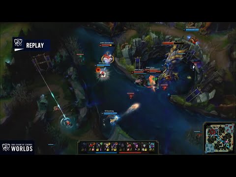 "Angel of Death" | Insane Akali Baron Play during Worlds 2020 Finals | SN vs. DWG