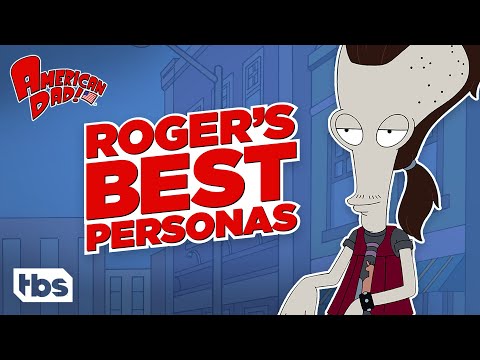 , title : 'American Dad: Roger’s Best Personas (Mashup) | TBS'