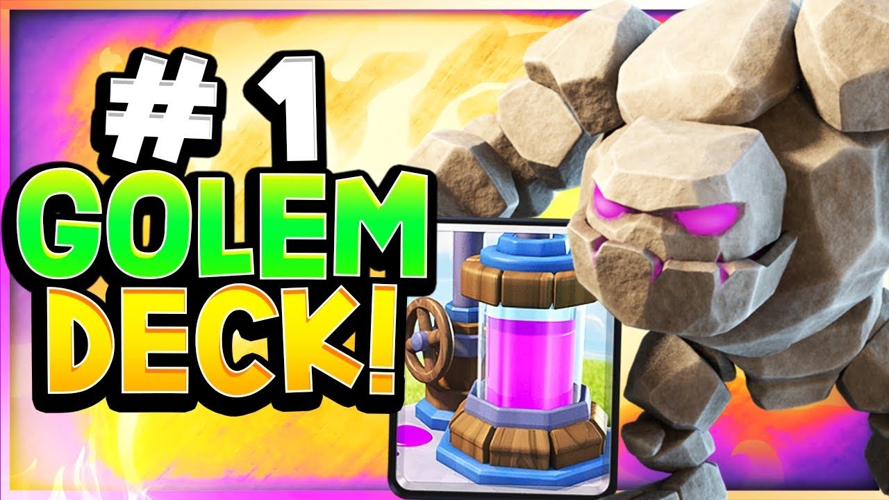 Clash Royale Deck Guide - Heavy Golem Beat Down.