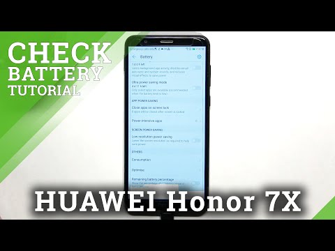 How to Enable Battery Percentage on HONOR 7X – Adjust Battery Options