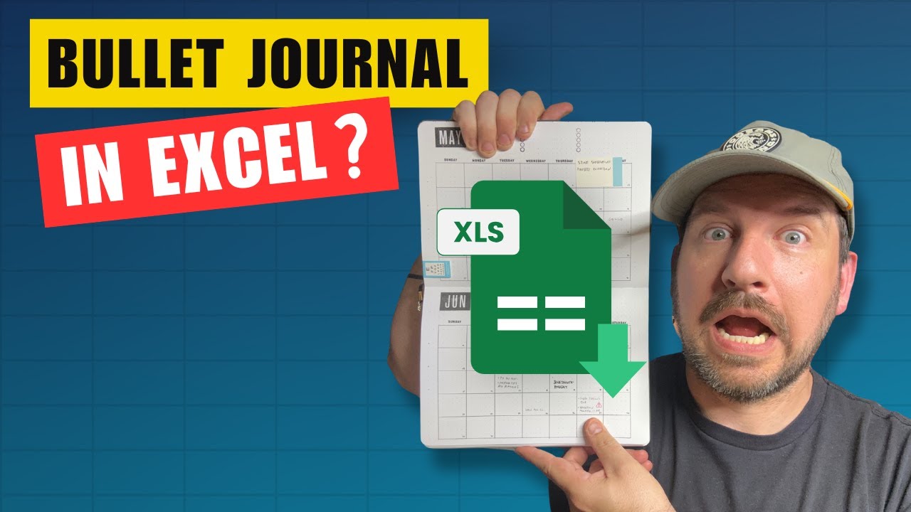 I Didn’t Think Excel Could Work for Bullet Journaling… I Was Wrong 😳