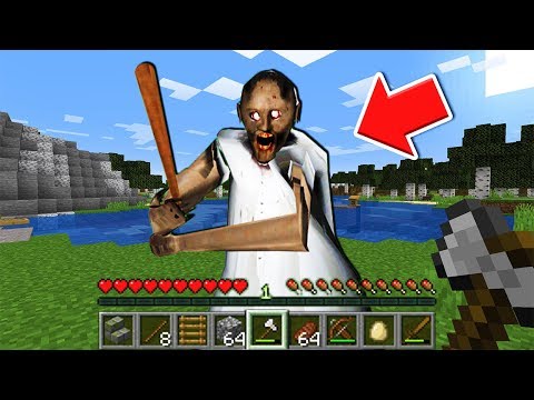 WE FOUND GRANNY IN MINECRAFT! *SHE ATTACKED US* (Scary Minecraft Video)