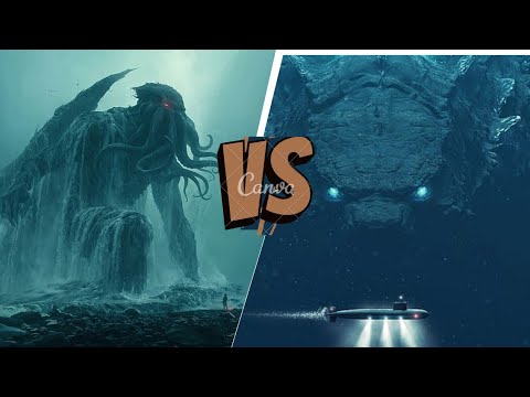 Cthulhu VS Godzilla VS El Gran Maja VS The Bloop VS kraken
