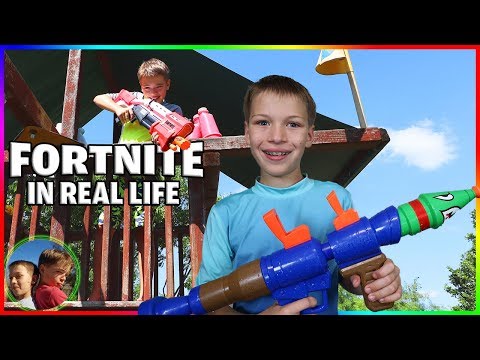 Fortnite Battle Royale In Real Life!