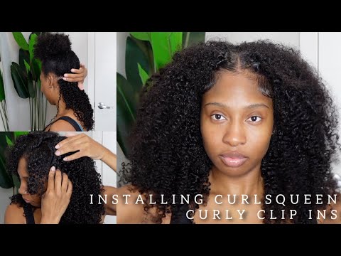 installing curlsqueen clip in's 12 hours before my...
