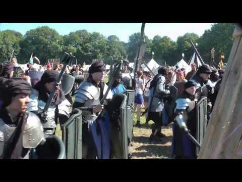 Conquest of Mythodea 2013 Feuerlager Keilformation