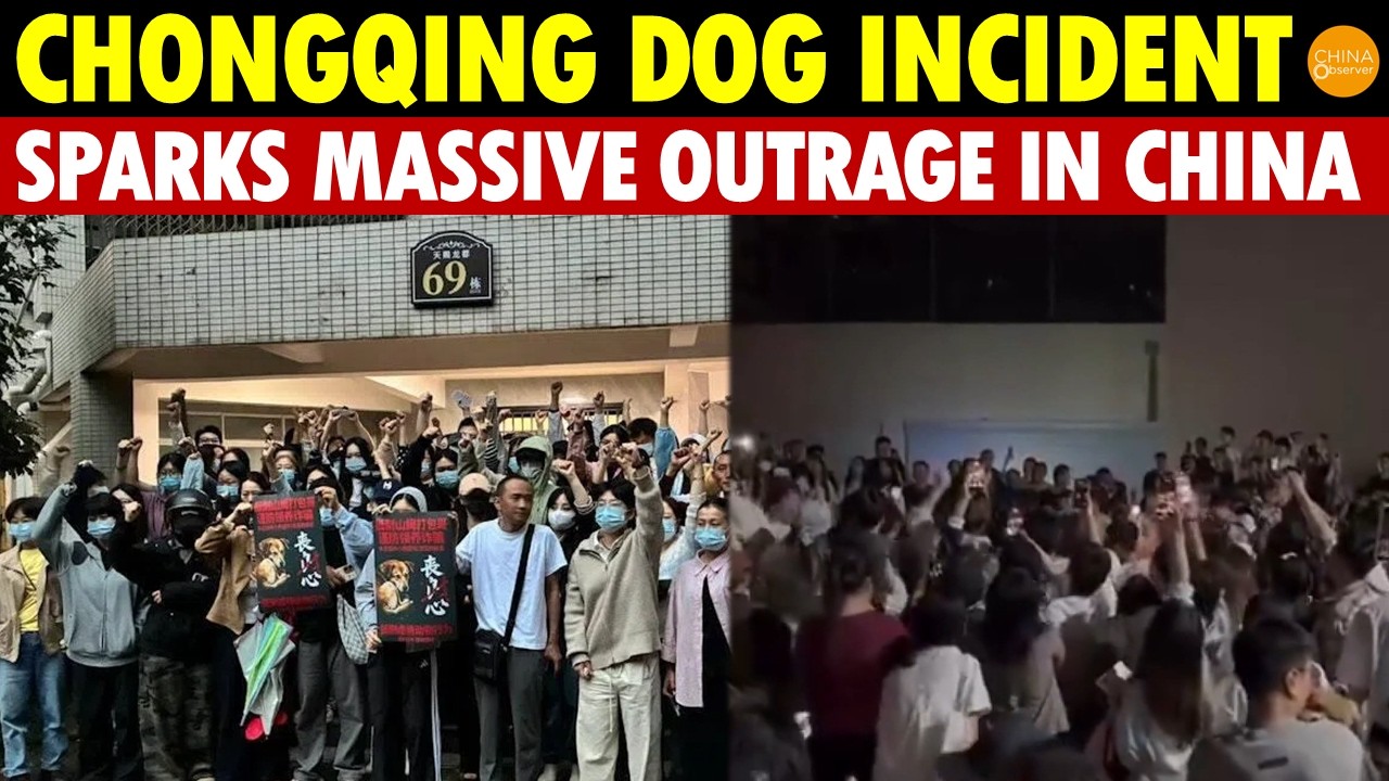 Breaking! “Dog Protection Revolution” Erupts in China, Thousands Clash With Police