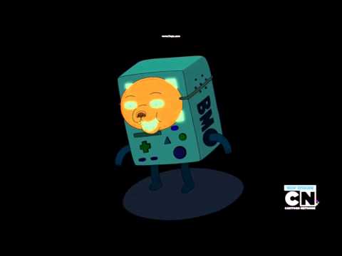 Beemo "sometimes life is scary and dark, that is why we must find the light"