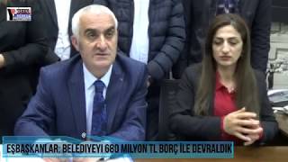 Eşbaşkanlar; Belediyeyi 680 Milyon TL İle Devraldı