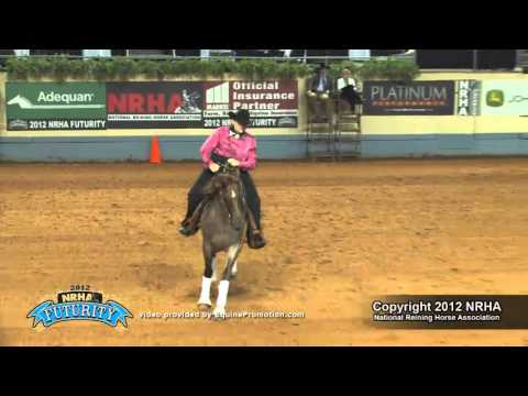 Custom Tag Chex ridden by Anne Mcleod - 2012 NRHA Futurity (NP First Go)