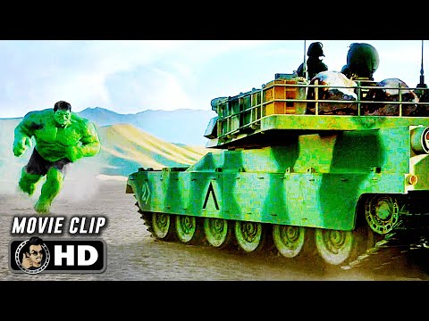 Desert Battle Scene | HULK (2003) Movie CLIP HD