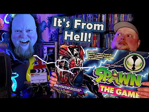 Todd McFarlane's Spawn The Game Retro Board Game Review - Pressman 1995