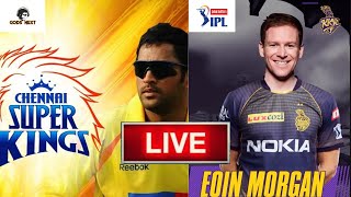 🔴IPL Live🔴|| CSK💛 vs KKR💜 || Dhoni vs Morgan || Chennai vs Kolkata || IPL T20 Live! ||  🏏🏏🏏🏏