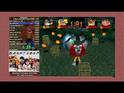 NEW Crash Bash 200% Speedrun PB in 6:38:01