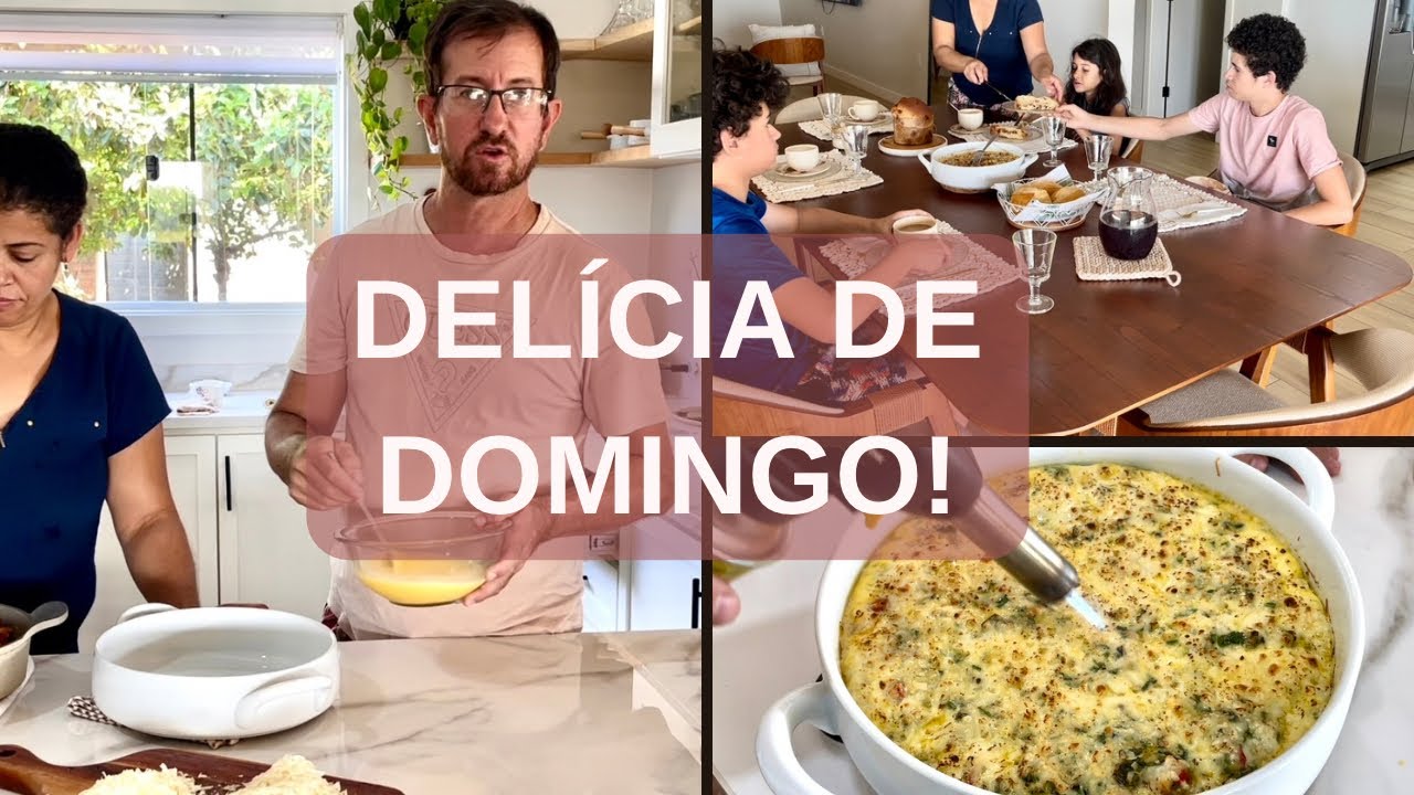 POR QUE O CACHORRO NÃO ESTÁ APARECENDO? CAFÉ DA MANHÃ DE DOMINGO EM FAMÍLIA/  RECEITA NUBIA VIANA