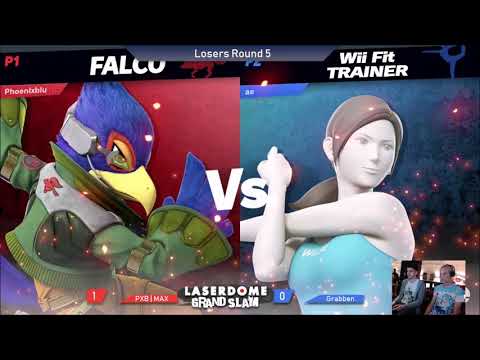 Laserdome GRAND SLAM - PBX | MAX (Falco) - Grabben (Wii Fit Trainer) - Losers Round 5