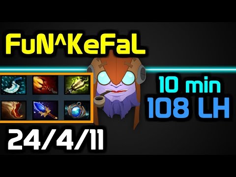 OMG! WTF Farming Speed ALWAYS Top Net Worth - FuN^KeFaL Tinker full gameplay