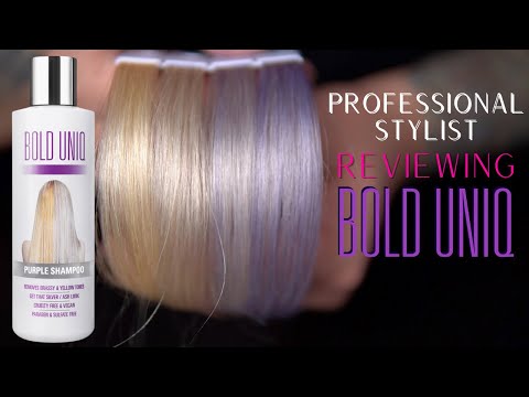 PRO STYLIST REVIEWS BOLD UNIQ | THE BEST PURPLE...