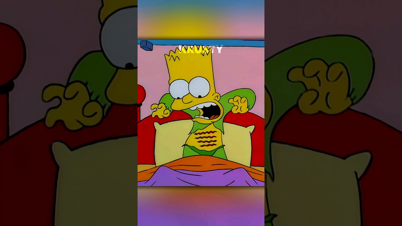 BART ENFRENTA O FREDDY KRUEGER  #simpsons