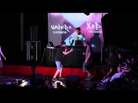 Xopi VS Valero -  8avos -  Hipnotik Valencia 2014