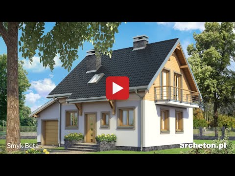 Projekt domu Smyk Beta - archeton.pl