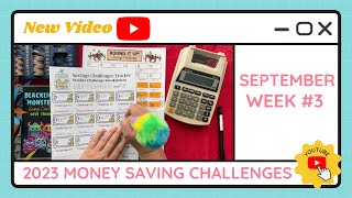 Cash Stuffing Savings Challenges for Week #3 of September - TracEy Monster Savings on Etsy & Payhip