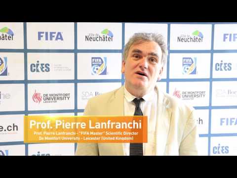 Prof. Pierre Lanfranchi, FIFA Master Scientific Director