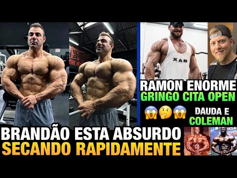 BRANDÃO MOSTRA SHAPE ABSURDO + RAMON TÃO GRANDE QUE GRINGOS VOLTAM A CITAR A OPEN + DAUDA E COLEMAN