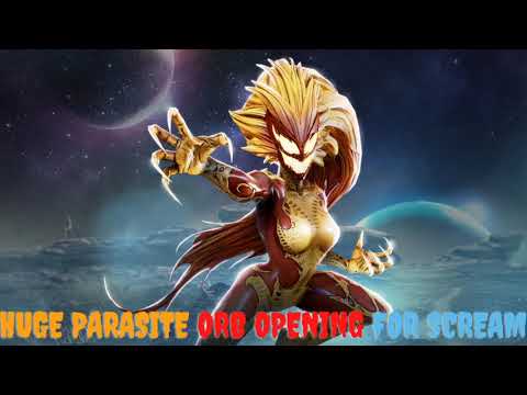 Time for Scream! Huge Parasite orb opening. How many will I get? - Marvel Strike Force