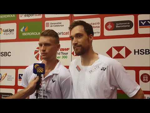 KASPER ANTONSEN & NICLAS NOHR (DEN) - Barcelona Spain Masters 2018