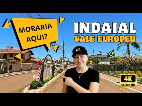 Você moraria aqui? Cidade da ROTA da NATUREZA em Santa Catarina | 4K