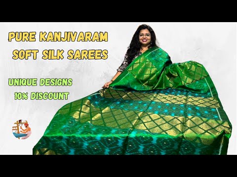 Why Pure Kanjivaram Soft Silk Sarees are a Must-Have for Every Woman.