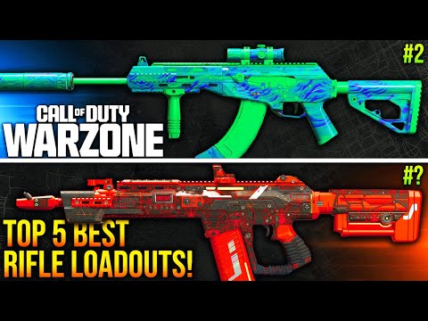 WARZONE: New TOP 5 BEST ASSAULT RIFLE META LOADOUTS After Update! (BO7 WARZONE META)