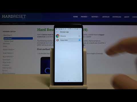 How to Change Default Apps in Alcatel 1 2019 – Set Up App as Default