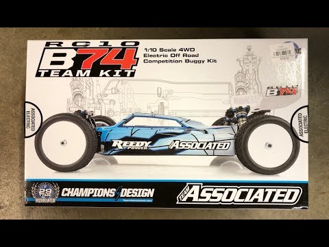 B74 Team Associated 4wd buggy unboxing